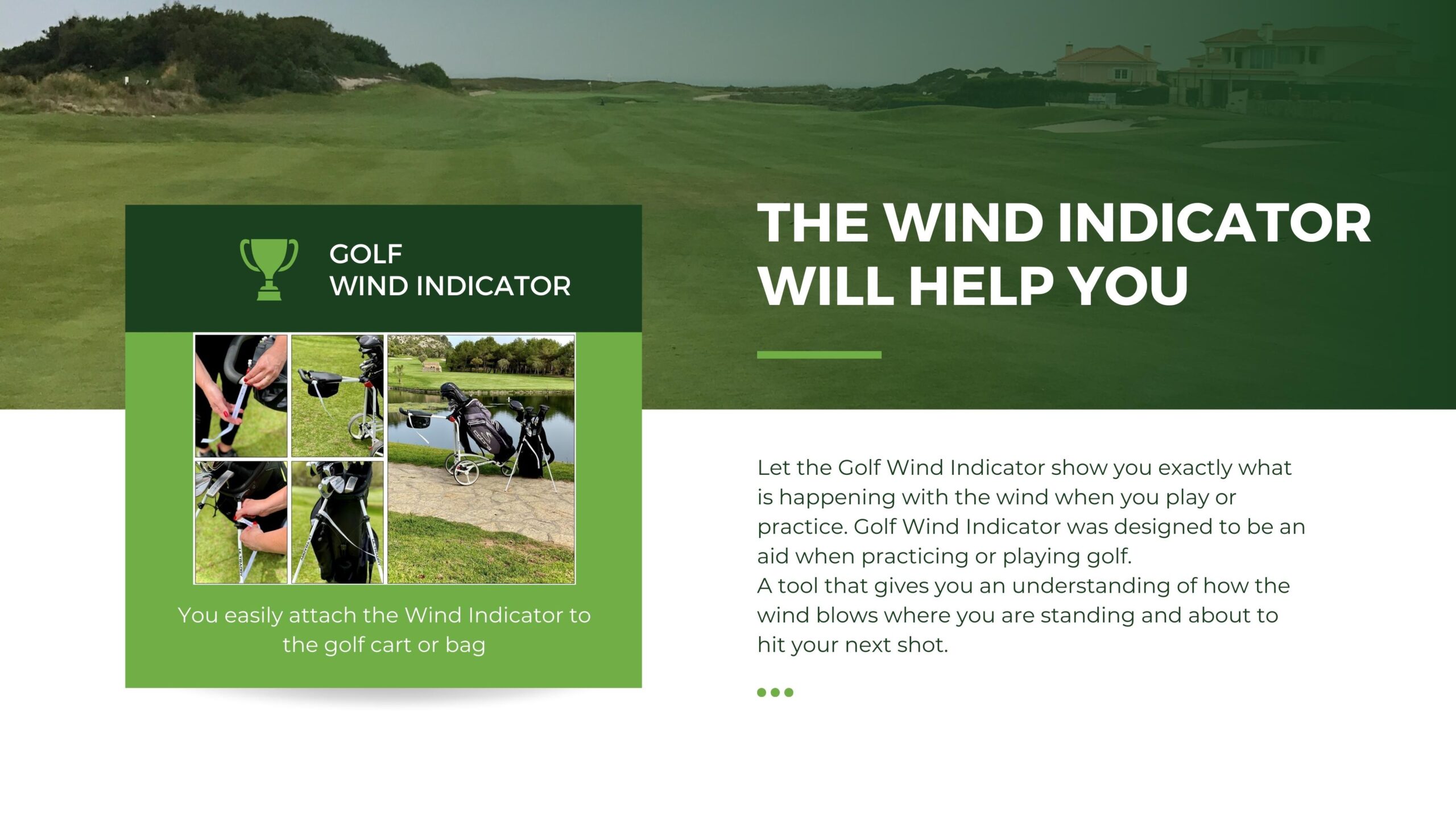 Golf-Wind Indicator